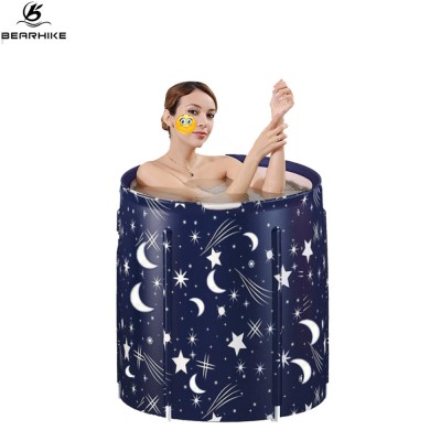 Outdoor Large Adult Spa Pvc Folding Portable Bathtub